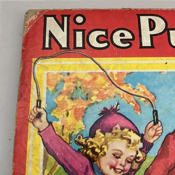 Nice Puppy by Martha Paulson copyright 1943 Children's Book - Picture 12 of 12